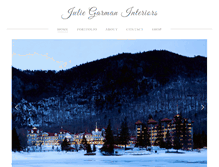 Tablet Screenshot of juliegarmaninteriors.com